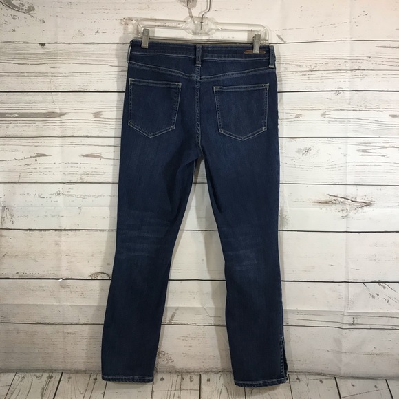 Anthropologie Pilcro Stet Side-Slit Ankle Jeans 28 - Picture 5 of 8